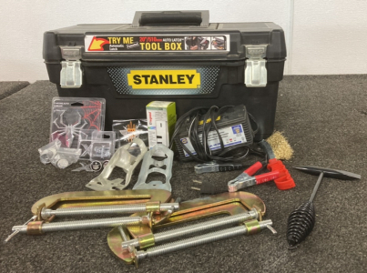 Stanley Tool Box With Assorted Cotents