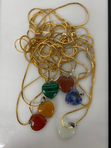 (6) Beautiful Gemstone Necklaces