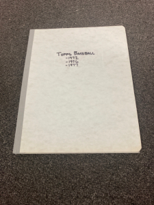 Binder Of Sports Cards