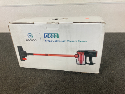 D600 light weight vacuum