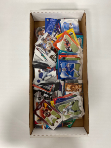 Flat with assorted sports cards