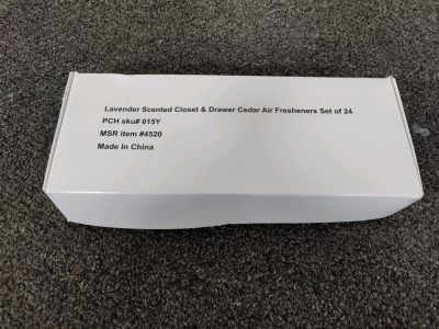 Lavender Scented Closet & Drawer Cedar Air Fresheners