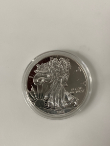 Walking Liberty Solver Dollar