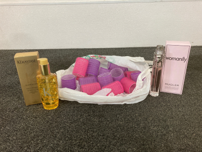 Hair Culrys, Body Spray, And Hair Oil