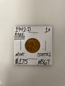 1942-D vintage Penny