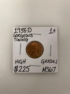 1938-D Penny