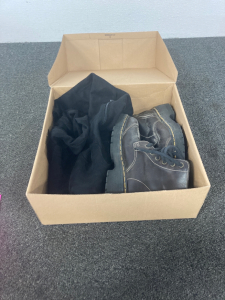2 pairs of boots