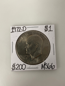 1972-D Eisenhower Dollar Coin