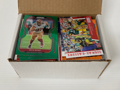 Box of Sports Cards