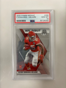 Graded panini Mosaic C. Edwards -Helaire