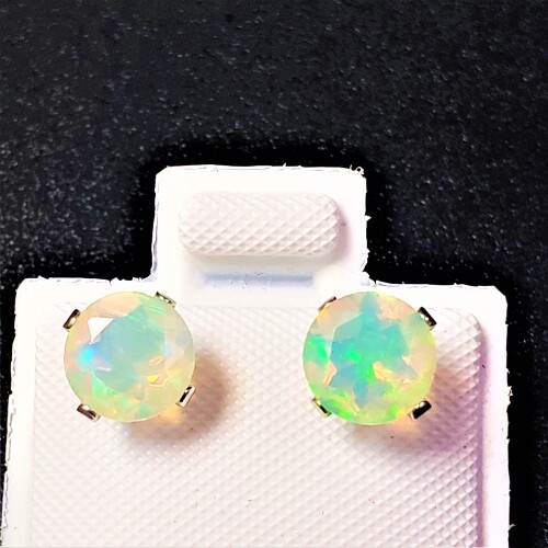 $400 10K Opal(1ct) Earrings