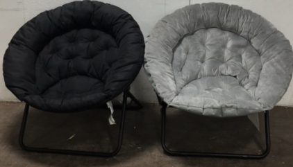 (2) Collapsible Papazan Chairs