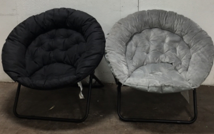 (2) Collapsible Papazan Chairs