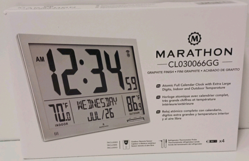 Marathon Digital Clock