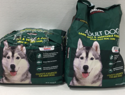 (2) Kirkland Signature Adult Dog Dry Food