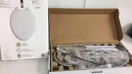 Toilet Bowl Covers - Kohler Faucet Set