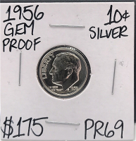 1956 PR67 Gem Proof Silver Dime