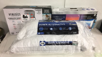 Message Machine - King Down Pillows - Queen Cooling Sleep Pillow