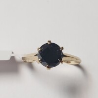 $1870 10K Black Diamond(1.3ct) Ring