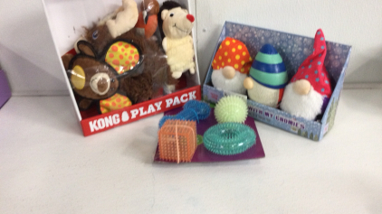 Dog Toys - Teathing, Kong and Soft toys