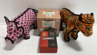 Dental Chews, Zero Plastic Poop Bags, Heavy Duty Pig and Tiger Toys