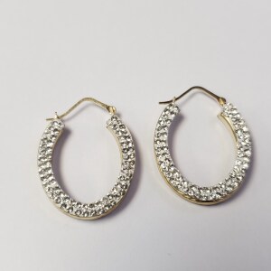 $600 10K Cz 2.05G Earrings