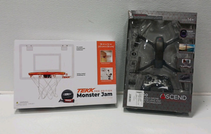 Ascend Aeronautics Drone And Monster Jam Mini Hoop