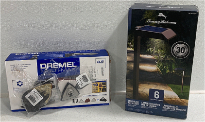 Dremel Multi-Max , Tommy Bahama LED Solar Lights 6pk