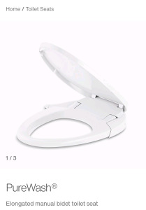 Kohler Elongated Bidet Seat