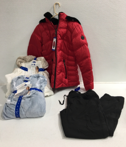 (2) Ropes, Snow Pants, Red Nautica Jacket