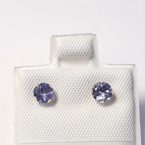 $240 10K Tanzanite(0.6ct) Earrings