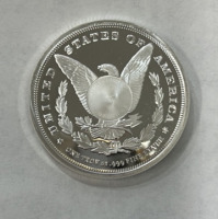 One Troy Ounce Silver Bullion Round