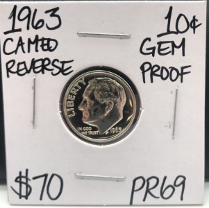 1963 PR69 Cameo Proof Silver Dime