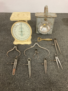 Vintage Wood Working Tools, Vintage Scale And More