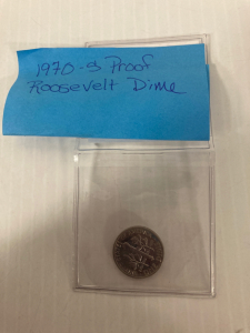 1970 Roosevelt dime