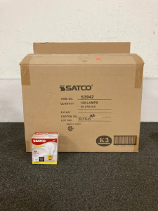 Satco 60W Bulbs A19/Clear