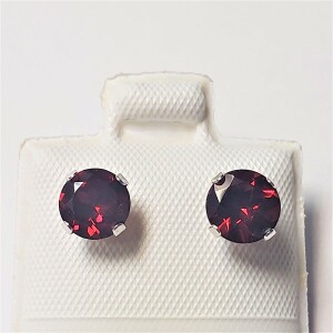 $400 10K Garnet(2.1ct) Earrings