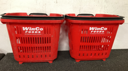 Wheeled Shopping Baskets