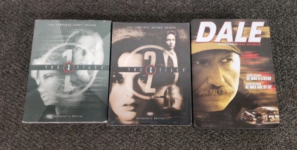 The X Files Full Complete Series 1-2 & Dale Nascar Movie