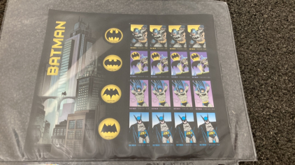 Batman Collectors Stamps