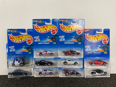 (10) Hotwheels Still in Package