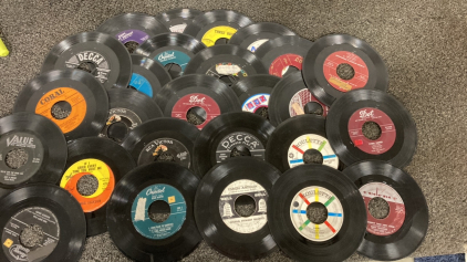 26-Assorted 45 Records