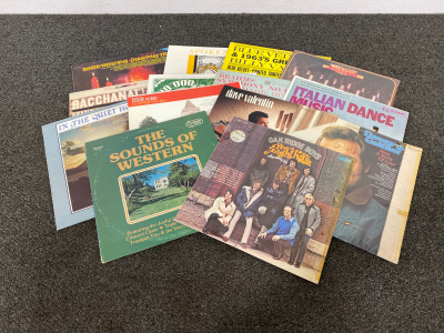 Assorted Vinyl Records