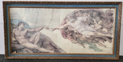 The Creation Of Men Painting