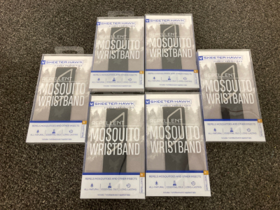 (6) Mosquito Wristbands