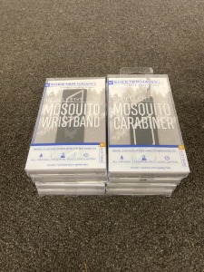 (10) Mosquito Carabiners & Wristbands