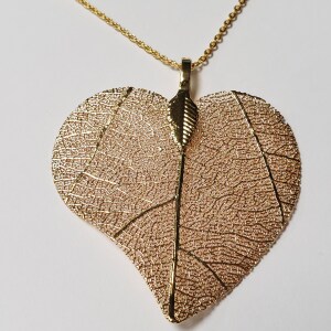 $100 Natural Leaf 20" Necklace