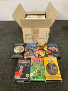 Assortment Of VHS Movies