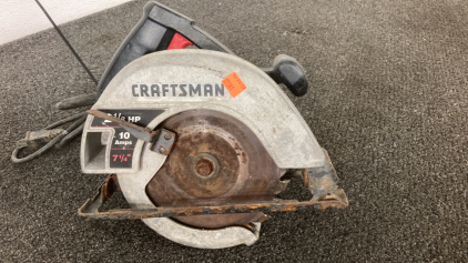 Working Circular Saw