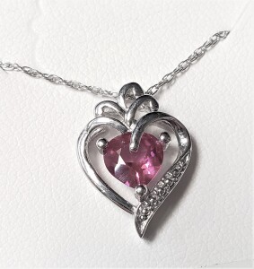 $200 Silver Garnet 19" Necklace